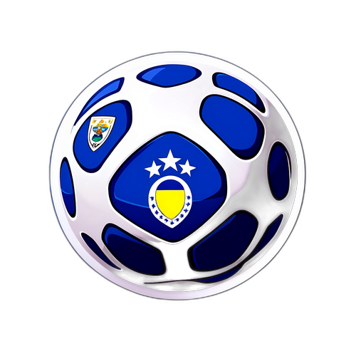 Balón de fútbol con logos de CRB y Cruzeiro