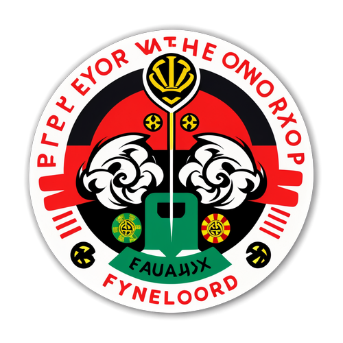 Rivaliteit tussen Feyenoord en Ajax Sticker