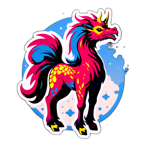 キリンとネガティブスペースのデザイン