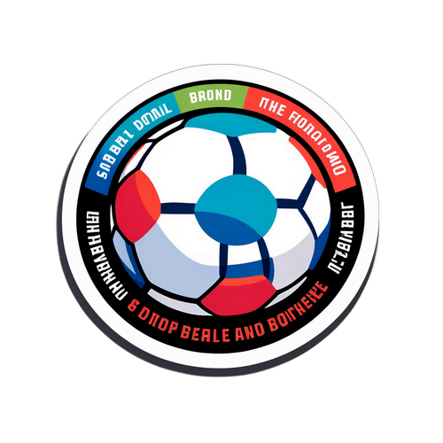 Diseño que representa el espíritu del fútbol