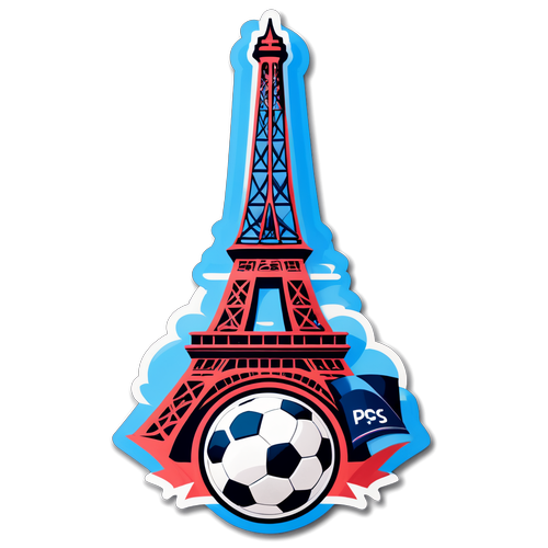 Stika ya PSG: Muunganiko wa Eiffel Tower na Soka Ukatisha! Utaipenda!