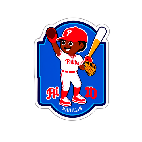 Phillies Game Celebration Sticker