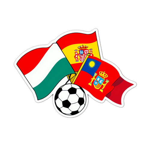 Sticker meci Bulgaria - Spania