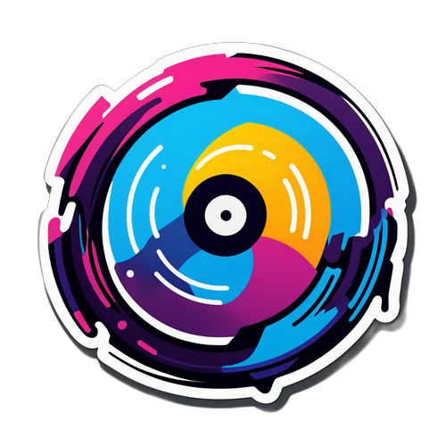 Autocollant dynamique 'CDL'