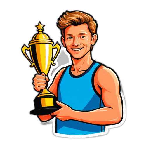 Jon Dahl Tomasson med trofé