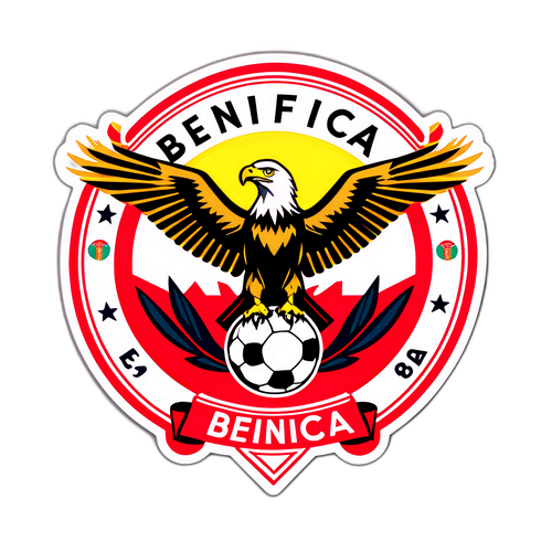 Stiker Minimalis Benfica