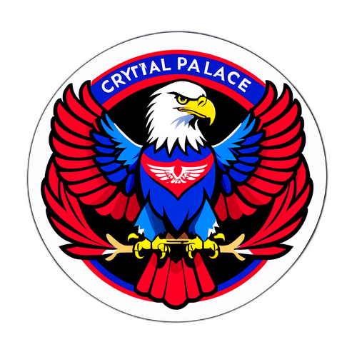 Nhãn dán Crystal Palace - Đại bàng bay cao