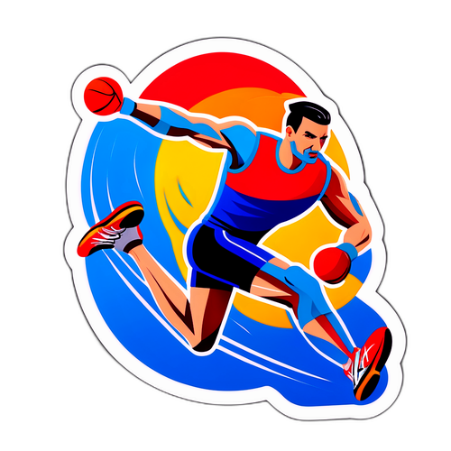 László Palik sportos sticker