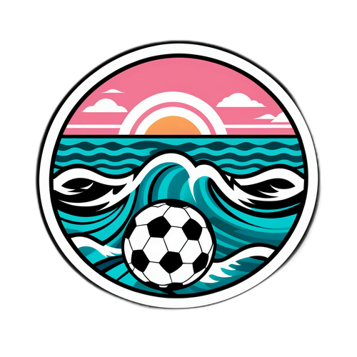 Autocollant à thème Inter Miami