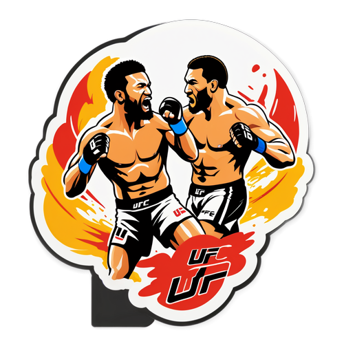 Ujasiri na Mshikamano: Sticker ya UFC Itakayokutagundua!