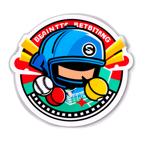 運動博彩主題貼紙