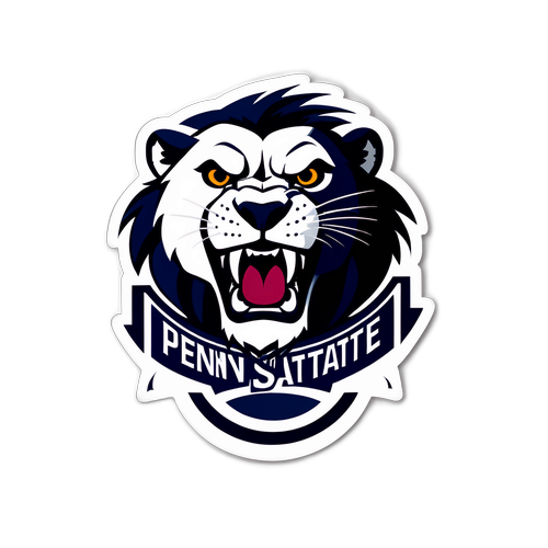 Penn State Basketball Energetic Sticker