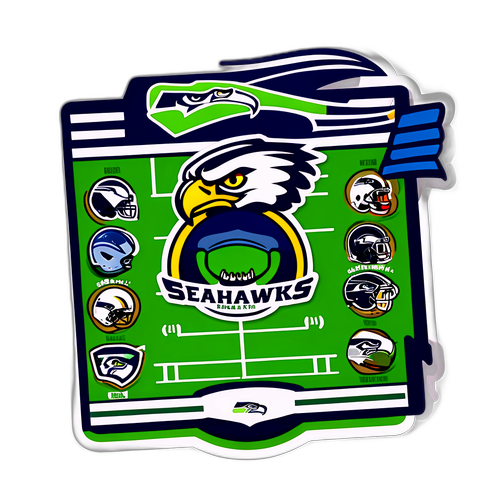 Seahawks Depth Chart Sticker