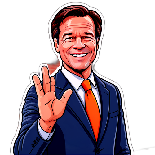 Mark Rutte Karikatur