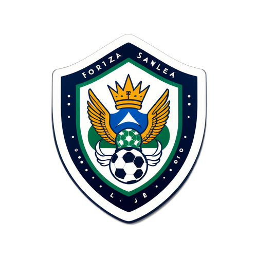 Fortaleza ve Santos Emblemi Sticker