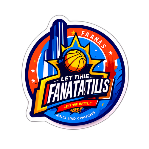 NBA Finalleri Takım Logoları ile Fanatik Atmosfer Sticker'ı