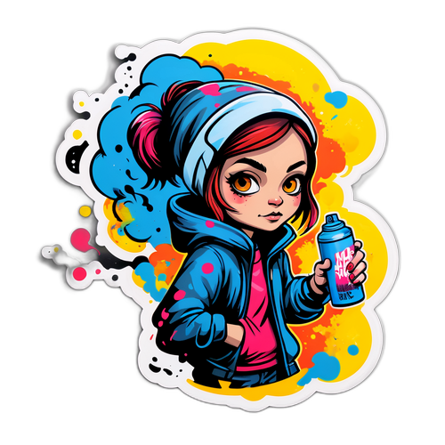 Gadekunst Version af Nora Mørk