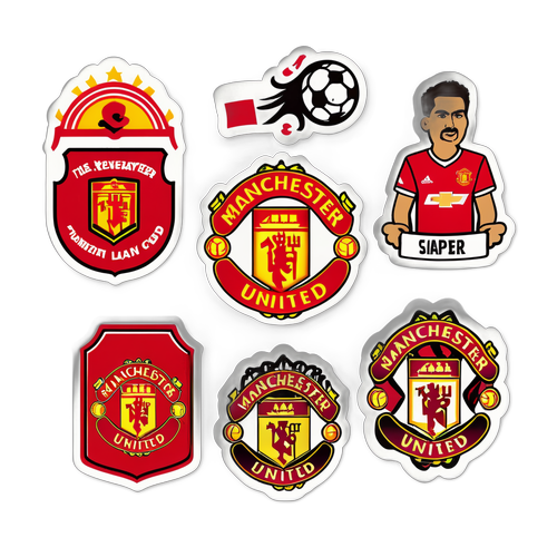 สติกเกอร์แฟนแมนเชสเตอร์ยูไนเต็ด
