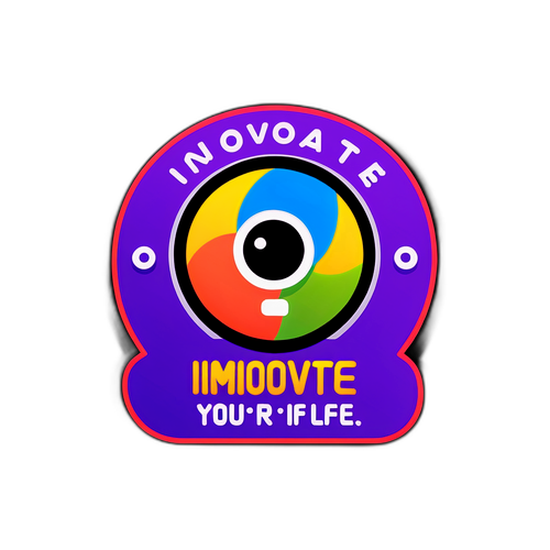 शानदार Xiaomi उत्पादों का स्टीकर 'Innovate Your Life'