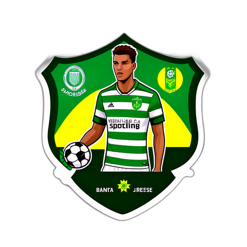 Nhãn Dán Trận Đấu Giữa Sporting và Moreirense