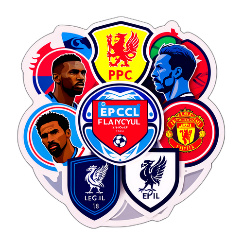 Pemain Legenda EPL dan Logo Pasukan