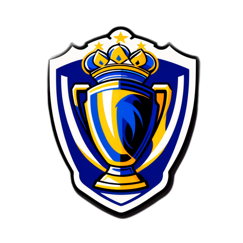 สติกเกอร์ที่แสดงความสำเร็จของเรอัลมาดริด