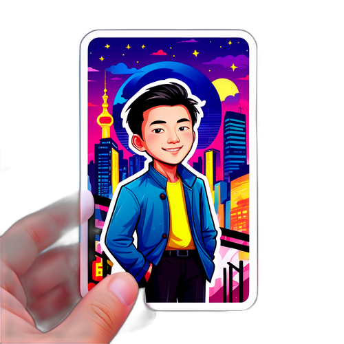 張凌赫的獨特魅力貼紙