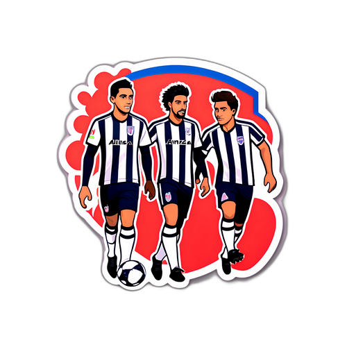 Alianza Lima vs. U. de Chile Match Sticker