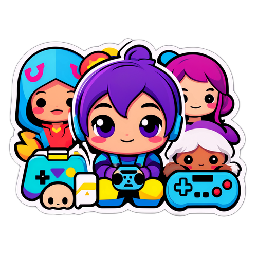 Sticker nostalgic în cultura gaming Twitch