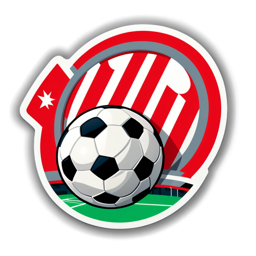 Futbol Heyecanı: Athletic Bilbao ve Real Madrid Logosuyla Etiket