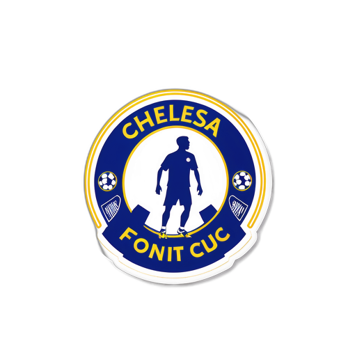 Nhãn dán tinh tế của câu lạc bộ bóng đá Chelsea