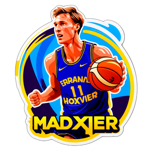 Vibrant Mads Hoxer Sticker