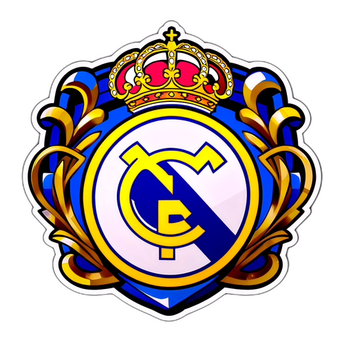 Graffiti Art Style Real Madrid Crest