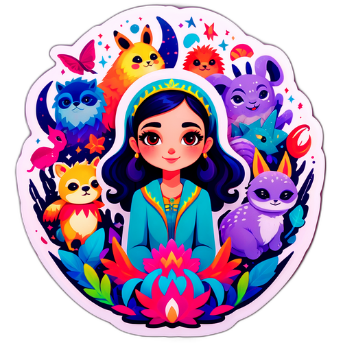 Грайлива зображення Марини Мазепи серед магічних істот