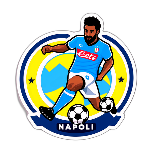 那不勒斯與科莫比賽主題貼紙