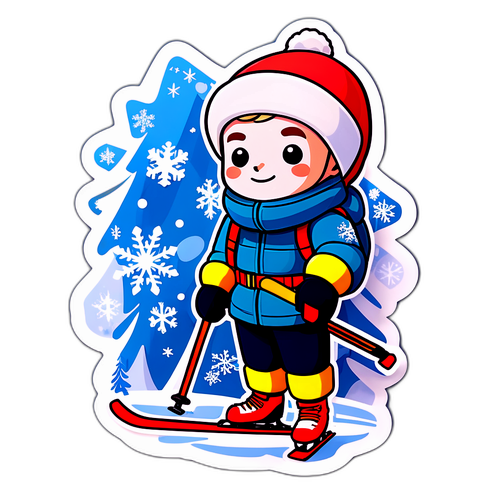 Viktor Ekblom som vinterhelt