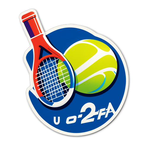 Prepare-se para a Emoção: O Sticker Incrível do US Open 2024 vai Te Deixar em Alta!