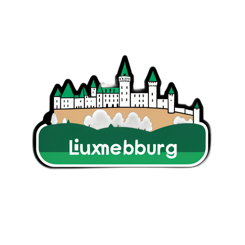 Luxemburg városa: dombos tája és kastélyai