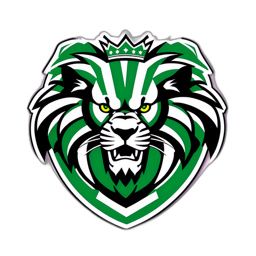 स्पोर्टिंग सीपी लोगो का स्टिकर