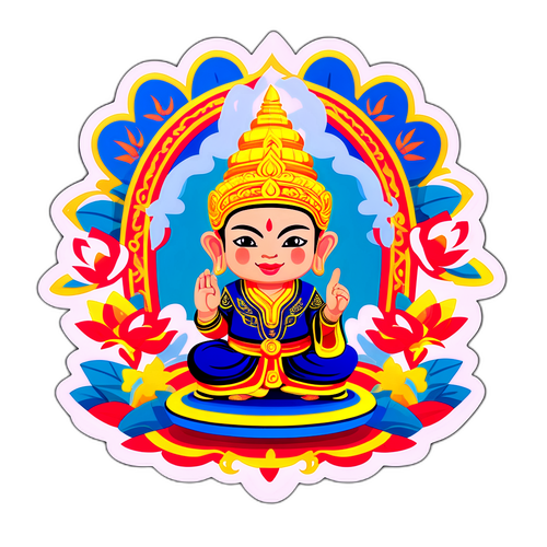 สติกเกอร์วัฒนธรรมไทย