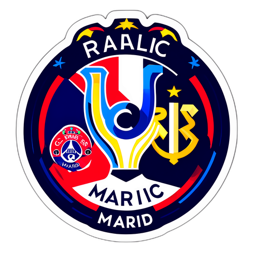 Yhteistyötarra PSG:n ja Real Madridin teemoilla