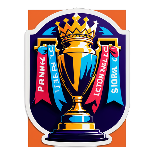 Premier League Trofæ Sticker