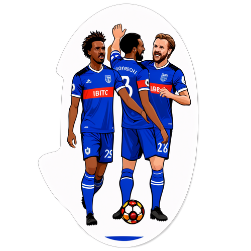 Sticker Ipswich Town vs Bournemouth