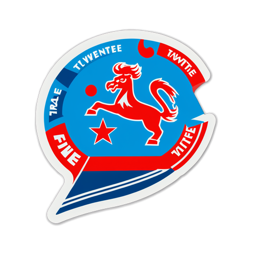 FC Twente Fansfeer Sticker