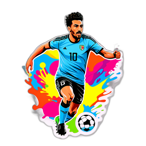 Portrait artistique de Yassine Bono en action