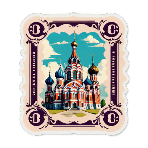 Ретро дублікація з Брянськом у стилі старих листівок
