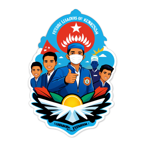 Stiker CPNS Kemenkumham: Pemimpin Masa Depan Indonesia!