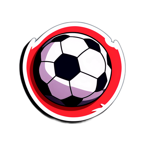 Ilustración de un balón de fútbol agrietado que simboliza las historias no contadas de jóvenes talentos en el deporte