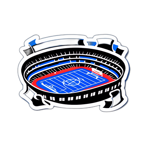 Adesiv pentru fanii Inter Milan - Stadionul San Siro