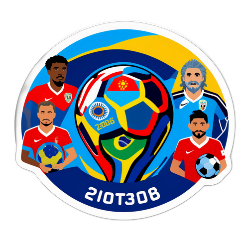 Stiker Mistrzostw Świata 2026: Piłkarska Pasja z Całego Świata